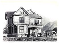 Frank and Laura Burr family